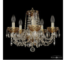 Подвесная люстра Bohemia Ivele Crystal 5402 5402/5/141 G Amber/M-1F