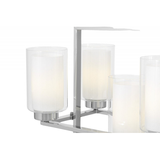 Подвесная люстра LUMINA DECO Lino LDP 1239-8 CHR
