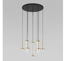 Подвесная люстра Eurosvet Quarzo 301102 LED латунь