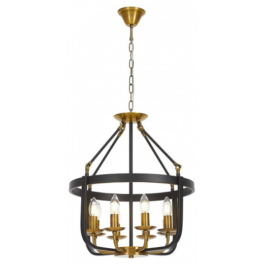 Подвесная люстра LUMINA DECO Berling LDP 8024-8 BK+MD