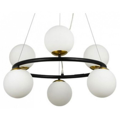 Подвесная люстра Arte Lamp Alcor A2224SP-6BK