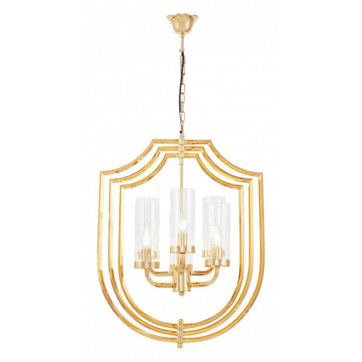Подвесная люстра LUMINA DECO Trulia LDP 8006-6 F.GD