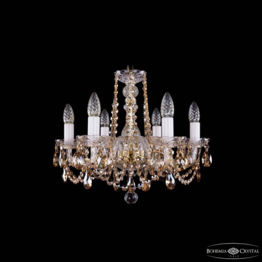 Подвесная люстра Bohemia Ivele Crystal 1402 1402/6/160 G R721