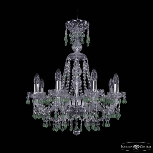 Подвесная люстра Bohemia Ivele Crystal 1410 1410/8/195/XL-66 Ni V5001