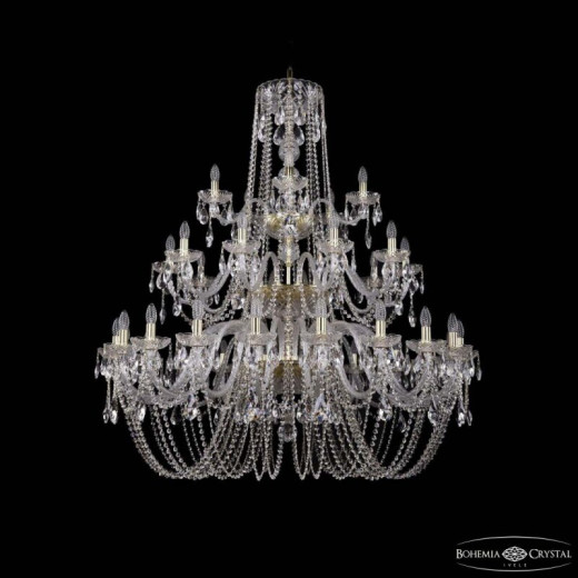 Подвесная люстра Bohemia Ivele Crystal 1402 1402/20+10+5/460/3d G