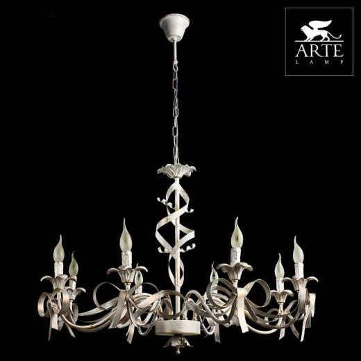 Подвесная люстра Arte Lamp Olivia A1018LM-8GA