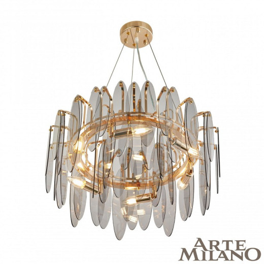 Подвесная люстра Arte Milano AM-7753B 7753B.D600.H300.E14.6 G
