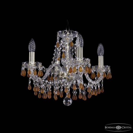 Подвесная люстра Bohemia Ivele Crystal 1410 1410/4/141 G V1003