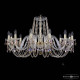 Подвесная люстра Bohemia Ivele Crystal 1402 1402/12/360 G R801