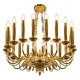 Подвесная люстра iLamp Louvre MD8551-20 GD
