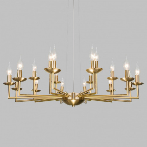 Подвесная люстра Eurosvet Cariso 60150/18 латунь