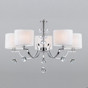 Подвесная люстра Eurosvet Napoli 60095/5 хром