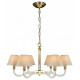 Подвесная люстра iLamp Amber YT2043-8 GD+Coffee