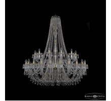 Подвесная люстра Bohemia Ivele Crystal 1403 1403/24+12/530/h-160 G