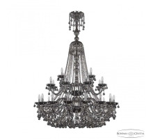 Подвесная люстра Bohemia Ivele Crystal 1409 1409/16+8+4/400/XL-164/2d Ni M731