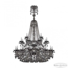 Подвесная люстра Bohemia Ivele Crystal 1409 1409/16+8+4/400/XL-164/2d Ni M731
