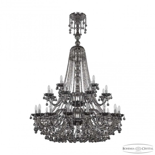 Подвесная люстра Bohemia Ivele Crystal 1409 1409/16+8+4/400/XL-164/2d Ni M731