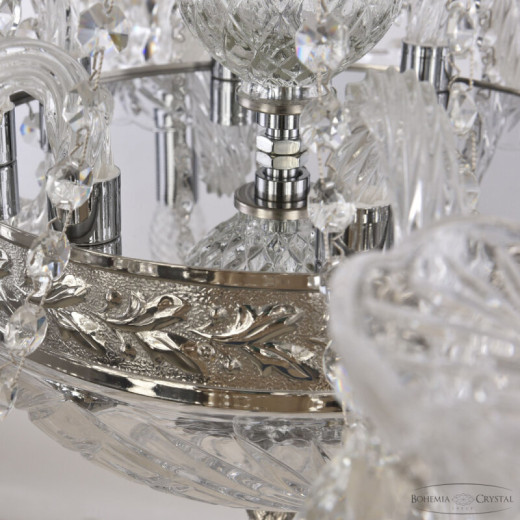 Подвесная люстра Bohemia Ivele Crystal 1451 1451/8/160/250 Ni