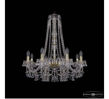 Подвесная люстра Bohemia Ivele Crystal 1409 1409/8/240/h-75 G