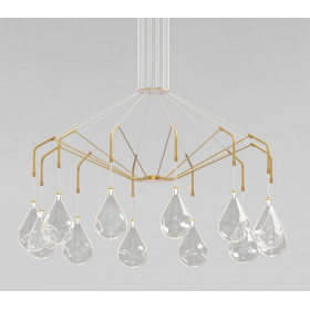 Подвесная люстра Eurosvet  201002/12 латунь Smart