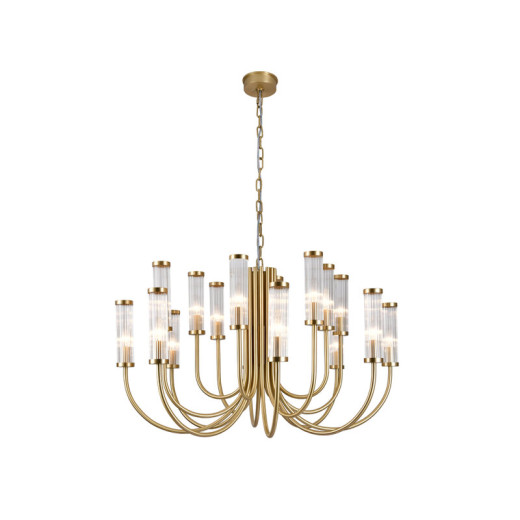 Подвесная люстра Newport 4550 4558/C brass