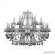 Подвесная люстра Bohemia Ivele Crystal 1409 1409/12+6/300 Ni K731