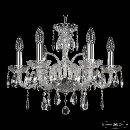 Подвесная люстра Bohemia Ivele Crystal 118 118/6/141 Ni