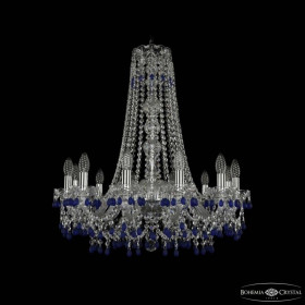 Подвесная люстра Bohemia Ivele Crystal 1410 1410/12/240/h-74 Ni V3001