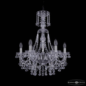 Подвесная люстра Bohemia Ivele Crystal 1409 1409/6/195/XL-68 Ni