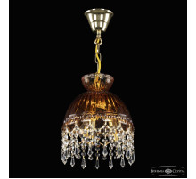 Подвесная люстра Bohemia Ivele Crystal 5478 5478/22 G Amber/M-1G Drops