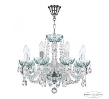 Подвесная люстра Bohemia Ivele Crystal 5402 5402/8/165 Ni Birusa/M-1H