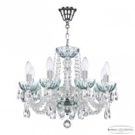 Подвесная люстра Bohemia Ivele Crystal 5402 5402/8/165 Ni Birusa/M-1H