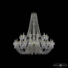 Подвесная люстра Bohemia Ivele Crystal 1410 1410/24+12/530/h-156 G V0300