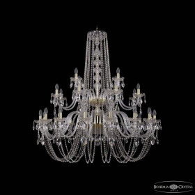 Подвесная люстра Bohemia Ivele Crystal 1402 1402/16+8+4/460/2d G