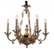 Подвесная люстра Lucia Tucci Firrnze FIRENZE 1781.8.2 antique gold