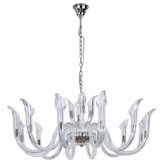 Подвесная люстра Newport 3650 3654+12/C nickel