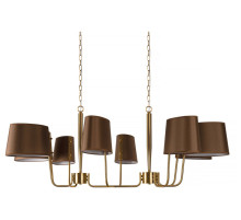 Подвесная люстра Loft it Hilton 10527/8 Brass