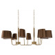 Подвесная люстра Loft it Hilton 10527/8 Brass