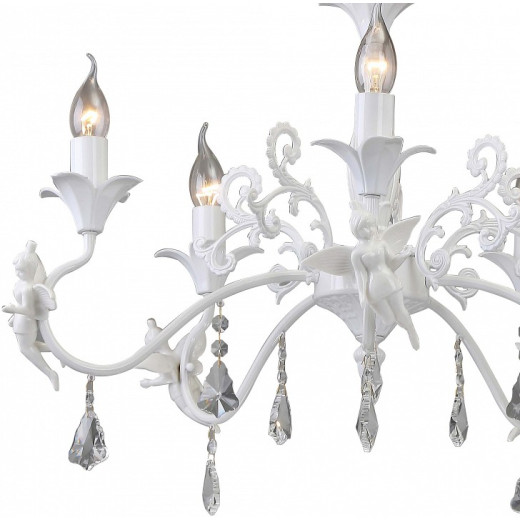 Подвесная люстра Arte Lamp Angelina A5349LM-5WH