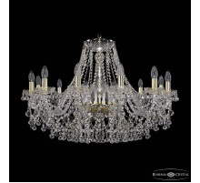 Подвесная люстра Bohemia Ivele Crystal 1409 1409/12/300 G