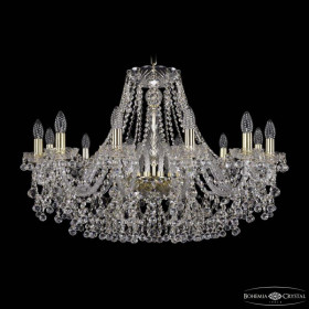 Подвесная люстра Bohemia Ivele Crystal 1409 1409/12/300 G
