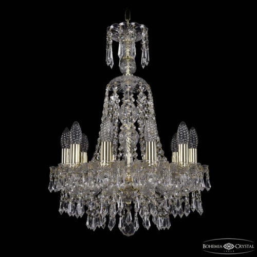 Подвесная люстра Bohemia Ivele Crystal 1403 1403/10/141/XL-61 G