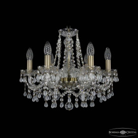 Подвесная люстра Bohemia Ivele Crystal 1410 1410/6/160 Pa V0300