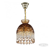 Подвесная люстра Bohemia Ivele Crystal 5478 5478/22 G Amber/M-1F Leafs K721