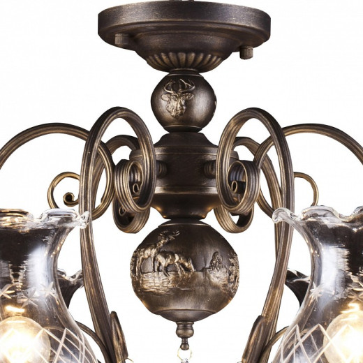 Подвесная люстра Arte Lamp Palermo A2053LM-6BR