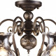 Подвесная люстра Arte Lamp Palermo A2053LM-6BR