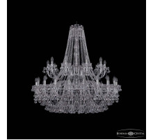 Подвесная люстра Bohemia Ivele Crystal 1409 1409/20+10/400/2d Ni