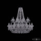 Подвесная люстра Bohemia Ivele Crystal 1409 1409/20+10/400/2d Ni
