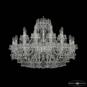 Подвесная люстра Bohemia Ivele Crystal 1409 1409/16+8/300 Ni