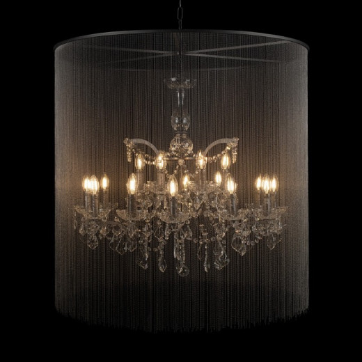 Подвесная люстра Loft it Vaille Crystal 10450/900